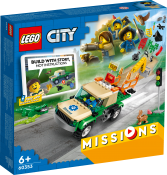 LEGO City Räddningsuppdrag med vilda djur 60353