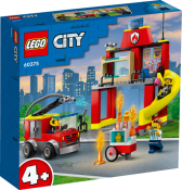LEGO City 4+ Brandstation och brandbil 60375