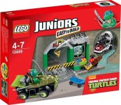 LEGO Juniors Turtles högkvarter 10669