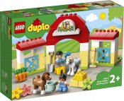 LEGO DUPLO Häststall och ponnyskötsel 10951