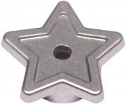 LEGO Star Symbol W. Tube And Hole Ø1.5 Metallic Silver B4098-6636363
