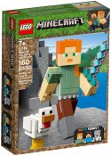 LEGO Minecraft BigFig Alex med kyckling 21149