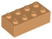 LEGO Brick 2x4 Medium Nougat B0528-6135191