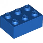 LEGO Blå Brick 2X3 300223-B59