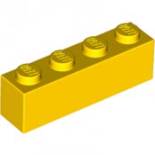 LEGO Gul Brick 1X4 301024-B23