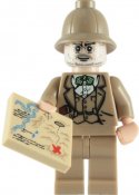Minifigurer Indiana Jones Henry Jones 3334