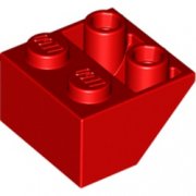 LEGO Roof Tile 2x2/45° Inverted Röd B3999-366021