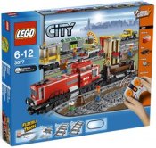 LEGO City Rött Gods Tåg 3677