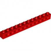 LEGO Technic Brick 1x12 röd 389521-T118