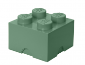 LEGO Förvaringslåda, 4 Sand Grön 40031747