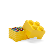 LEGO Förvaringslåda 4 Bright Yellow 40031732
