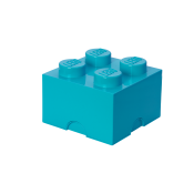 LEGO Förvaringslåda 4 Medium Azur 40031743