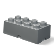 LEGO Förvaringslåda 8 Dark Stone Grey 40041754