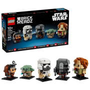 LEGO BrickHeadZ The Mandalorian and Grogu Allies and Villains 40856