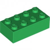 LEGO Grön Brick 2X4 4106356-B32
