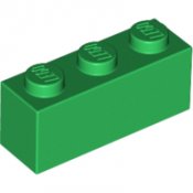 LEGO Grön Brick 1X3 4109679-B124