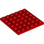 LEGO Plate 6x6 Röd B2981-4144302