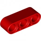 LEGO Technic Beam 3M röd 4153718-T201