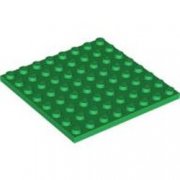 LEGO Plate 8x8 Grön B3968-4161677
