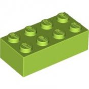 LEGO Ljusgrön Brick 2X4 4165967-B33