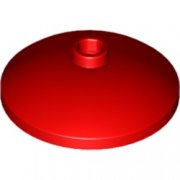 LEGO Parabolic Reflector Ø24x6.4 Röd R1398-6365073