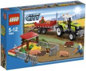 LEGO City Grisgård och traktor 7684