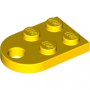 LEGO Technic Coupling Plate 2x2 Gul T1144-4188313