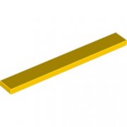 LEGO Flat Tile 1x8 Gul B1260-4189400