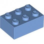 LEGO Brick 2x3 ljusblå 4210130-B110