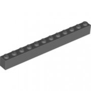 LEGO Brick 1x12 Mörkgrå B1157-4210798
