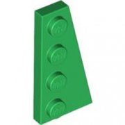 LEGO Right Plate 2x4 W. Angle Grön B0012-4543259