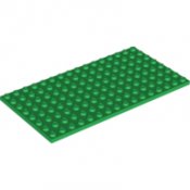 LEGO Byggplatta grön 8x16 4610602-B92