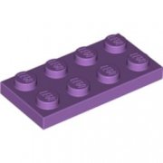 LEGO Plate 2x4 Medium Lavender B3345-4619516