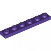 LEGO Plate 1x6 Lila B3499-4655691