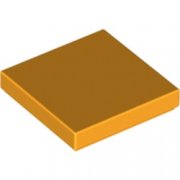 LEGO Flat Tile 2x2 Ljusorange B0777-6020147
