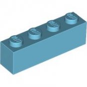 LEGO Brick 1x4 azurblå 6036238-B150