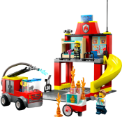 LEGO City 4+ Brandstation och brandbil 60375