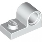 LEGO Technic Plate 1x2 W. Hor. Hole Ø 4.8 Vit T1081-6057414