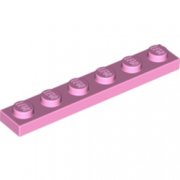 LEGO Plate 1x6 Rosa B3371-6058222