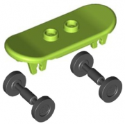 LEGO Skateboard Limegrön R0341-6064097(2)