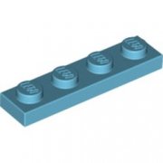 LEGO Plate 1x4 Medium Azur 6070757-B3186