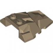 LEGO Rock 4x4 W. Angle Mörkbeige R0632-6590999