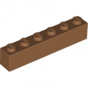LEGO Brick 1x6 ljusbrun 6099341-B151