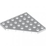 LEGO Corner Plate 6x6x45° Vit B3424-6107667