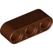 LEGO Technic Beam 3M Rödbrun T1121-6121726