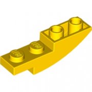 LEGO Brick 1x4x1 Inverted Bow Gul B3523-6146298