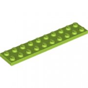LEGO Plate 2x10 Limegrön B3404-6151720