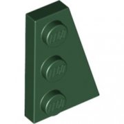 LEGO Right Plate 2x3 W. Angle Mörkgrön B2446-6167130