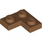 LEGO Corner Plate 1x2x2 Medium Nougat B3487-6177535