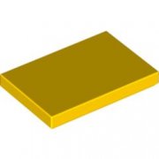 LEGO Flat Tile 2x3 Gul B3483-6179184